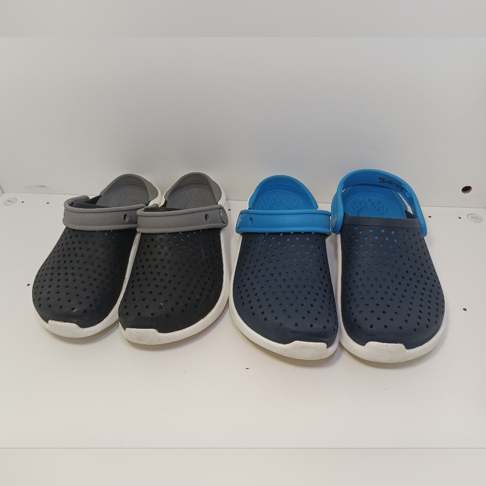 Lot's Of. 2 CROCS LiteRide clogs- kids Size C-13